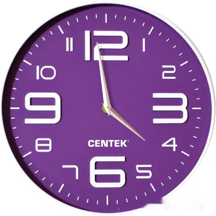 Настенные часы CENTEK СТ-7101 Purple