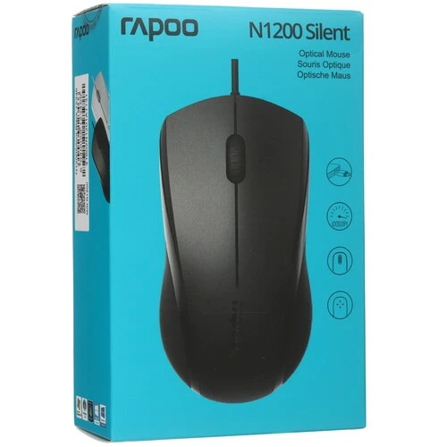 Мышь Rapoo N1200, Black