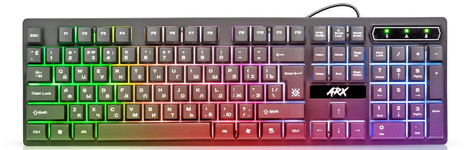 Клавиатура Defender Arx GK-196L