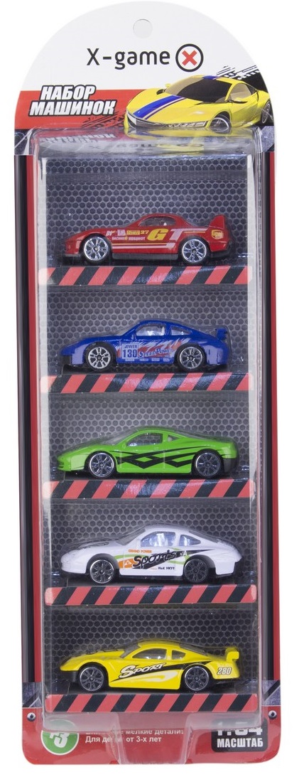Набор машинок X-Game XGCM5A