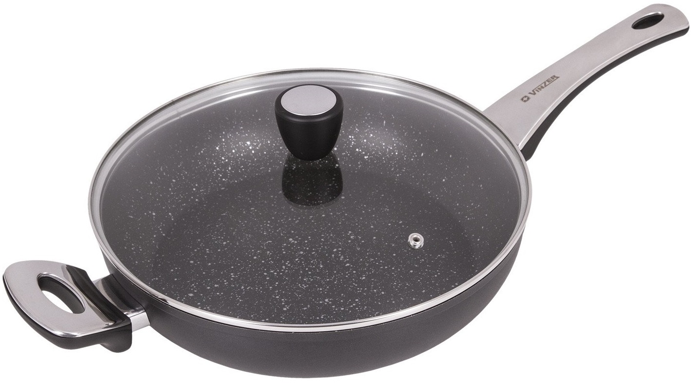Сковорода VINZER Granite Induction 28cm 89436