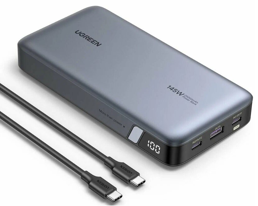 Портативное зарядное устройство Ugreen 25000mAh 145W, PB205 90597A
