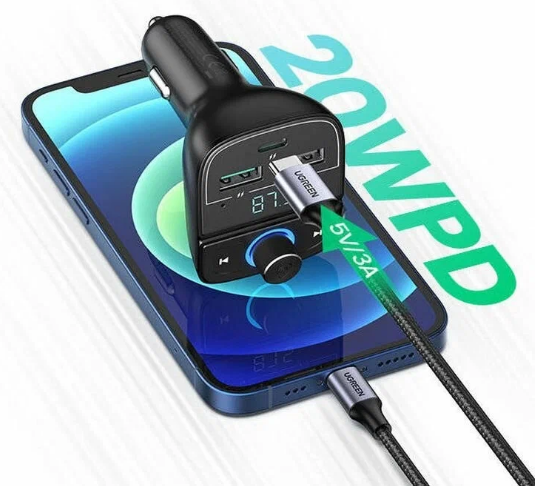 Автомобильное зарядное устройство Ugreen CD229 80910