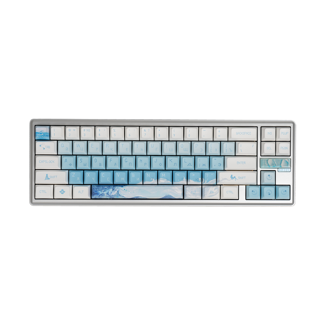 Клавиатура Varmilo Sword 68 Ariel VTP68 MX Daisy L Switch, A68A089F9A8A06A063