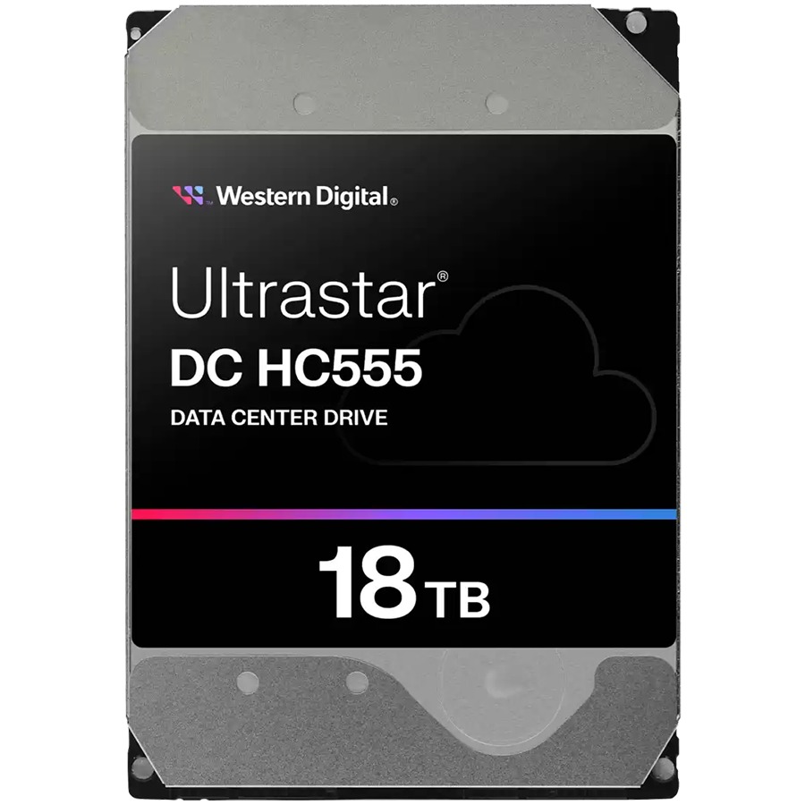 Жесткий диск 18Tb WD Ultrastar DC HC555, WUH722018CLE6L4
