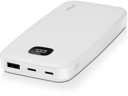 Портативное зарядное устройство TTEC ChargeUp Pro LCD 10000mAh 2BB209B White