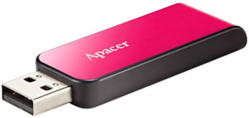 USB Flash drive 32Gb Apacer AH334, AP32GAH334P-1, USB2.0, Pink