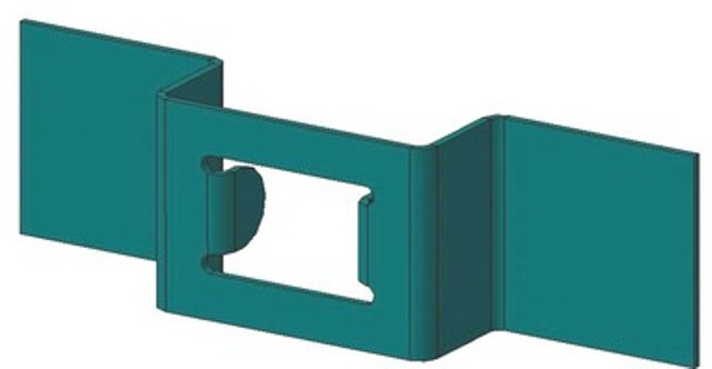 Крепление стойки North Aurora К1157