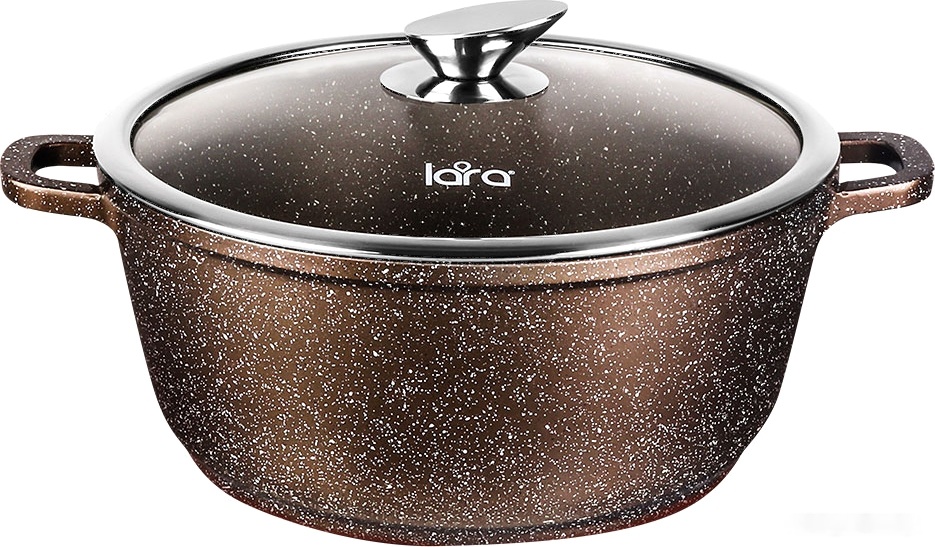 Кастрюля Lara Choco 22cm, LR02-203