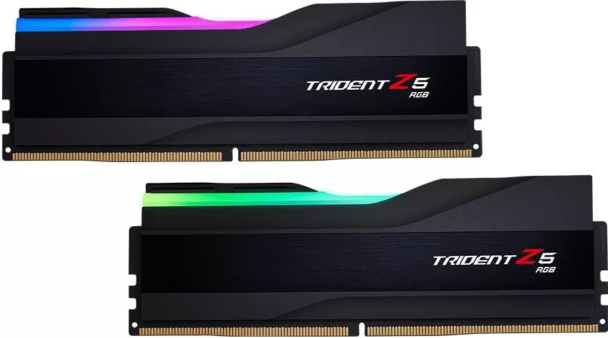 Оперативная память DDR5 5600/32Gb (2x16GB)  G.Skill Trident Z5 RGB, F5-5600J4040C16GX2-TZ5RK