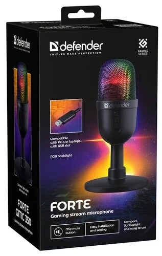 Микрофон Defender Defender Forte GMC 350, 64635
