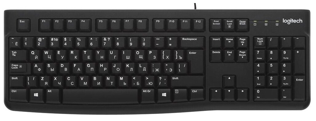 Клавиатура Logitech K120, 920-002522