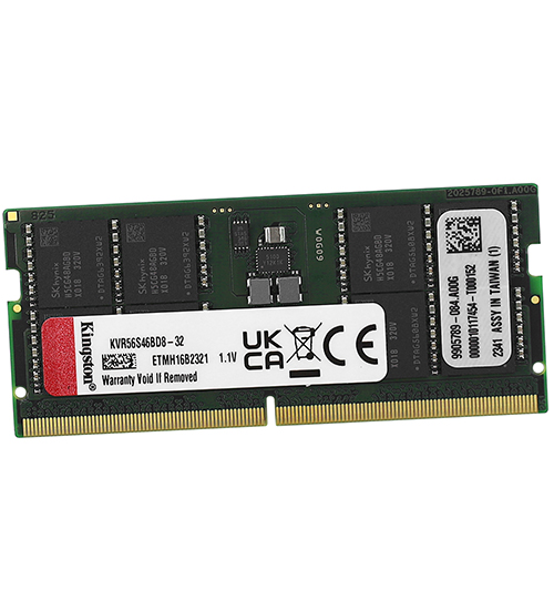 Оперативная память для ноутбука DDR5 5600/32Gb Kingston, KVR56S46BD8-32