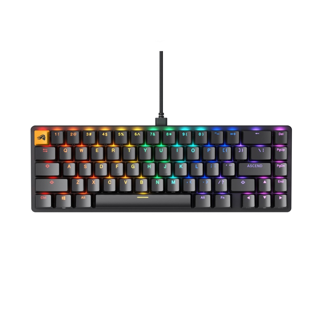 Клавиатура Glorious GMMK2 Compact Black, GLO-GMMK2-65-FOX-B