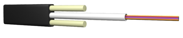 Кабель оптоволоконный ИК/Д2-Т-А12-1.9 кН (плоский)