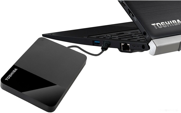 Внешний HDD 2.5" 1Tb Toshiba Canvio Ready Black, HDTP310EK3AA