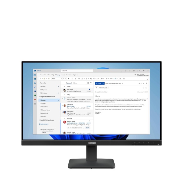Монитор 23.8" Lenovo ThinkVision S24-4e, 64B5KAT1EU
