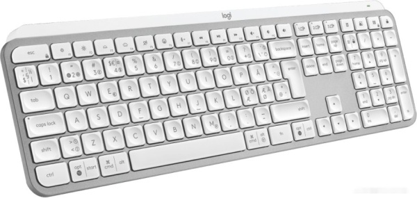 Клавиатура Logitech MX Keys S Bluetooth Pale Gray, 920-011588