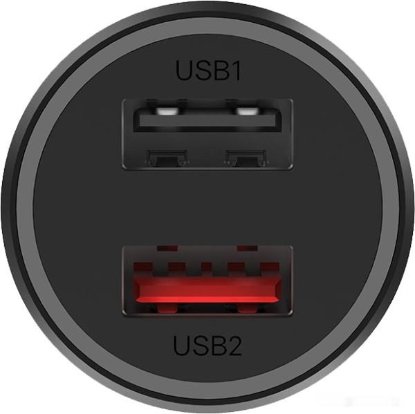 Автомобильное зарядное устройство Xiaomi Mi 37W Dual-Port Car Charger CC06ZM GDS4147GL