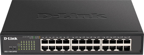 Настраиваемый коммутатор D-LINK DGS-1100-24PV2/A3A