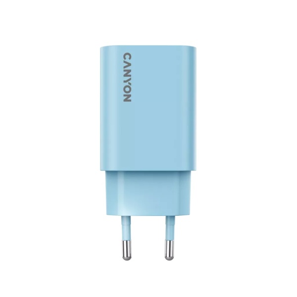 Зарядное устройство Canyon Wall Charger OnCharge 30CL Light Blue, CNE-CHA30CLLBL