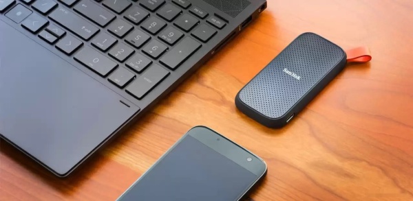 Внешний SSD 2TB SanDisk Portable, SDSSDE30-2T00-G25