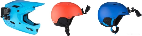Крепление на шлем GoPro Helmet Front + Side Mount AHFSM-001