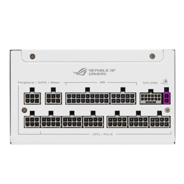 Блок питания ASUS ROG Strix 1000W Platinum White Edition, ROG-STRIX-1000P-GAMING-WHITE