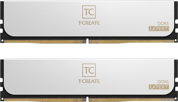 Оперативная память DDR5 6400/32GB (2x16GB) Team T-Create Expert White, CTCWD532G6400HC40BDC01