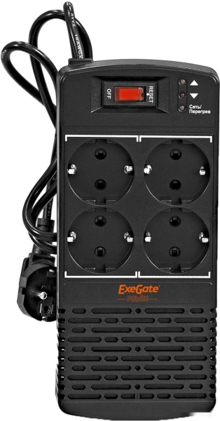 Стабилизатор Exegate Power AD5000-600, 600VA/300W, EP285937RUS