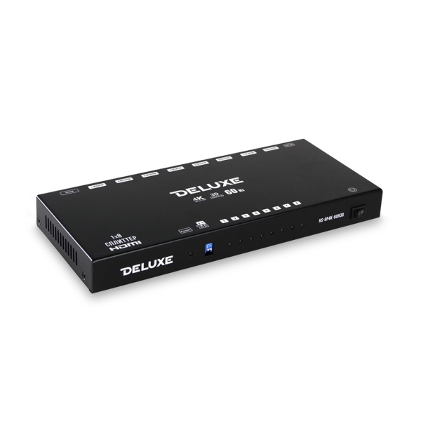 Сплиттер Deluxe 1x8 HDMI 4K 3D HS-8P4K-60H3D