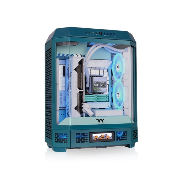 Корпус Thermaltake The Tower 600 Transformative Teal, CA-1Z1-00MTWN-00