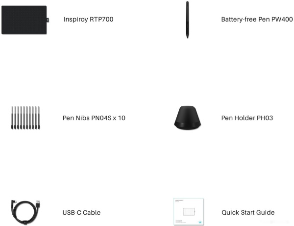 Графический планшет Huion RTP-700