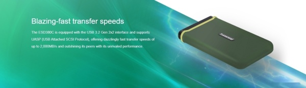 Внешний SSD 1TB Transcend ESD380C, TS1TESD380C