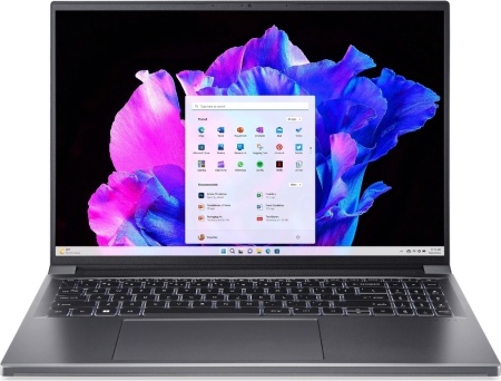 Ноутбук Acer SFX16-61G-R12Z Swift X 16 (Ryzen 9 7940HS/1TB SSD/16GB/RTX 4050 6GB/16" 3K OLED/DOS), NX.KFPER.001