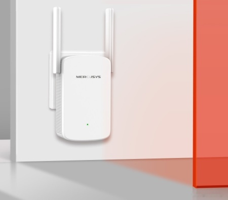 Усилитель беспроводного сигнала Mercusys ME30 (N300, 300Mbps, 802.11g/n, 2.4 ГГц, 5 dBi)