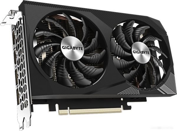 Видеокарта Gigabyte RTX 3050 WindForce OC V2 8G, GV-N3050WF2OCV2-8GD