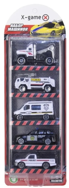 Набор машинок X-Game XGCM5B