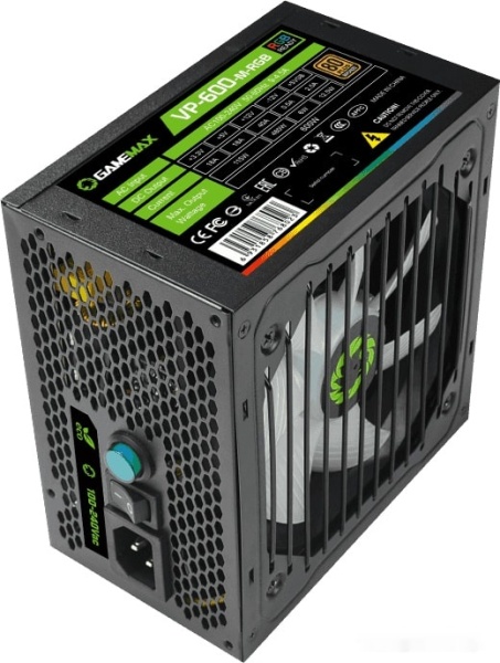 Блок питания GameMax VP-600-RGB-M Bronze, 213105500020