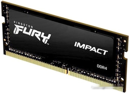 Оперативная память для ноутбука DDR4 3200/16Gb Kingston Fury Impact, KF432S20IB/16