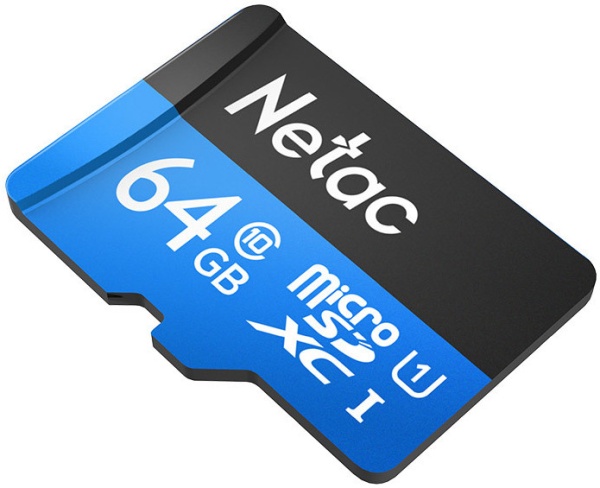 Карта памяти microSDXC 64GB Netac P500 Standard NT02P500STN-064G-S
