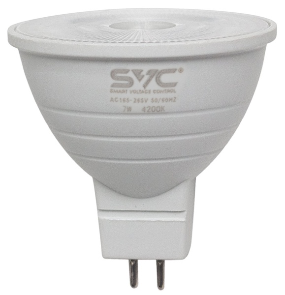 Лампочка SVC LED JCDR-7W-GU5.3-4200K