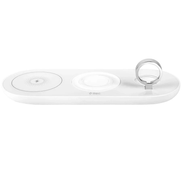 Беспроводное зарядное устройство TTEC SmartCharger Air+ iPhone+Apple Watch+AirPods Wireless Speed Charging Station and PD 20W, 2KS21