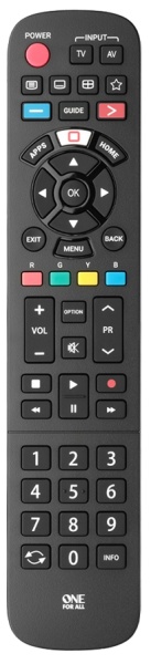Пульт управления One For All URC4914 для телевизоров Panasonic 