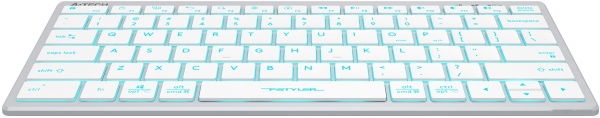 Клавиатура A4Tech FSTyler FX61 White, Blue LED