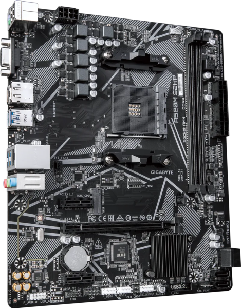 Материнская плата Gigabyte A520M S2HP