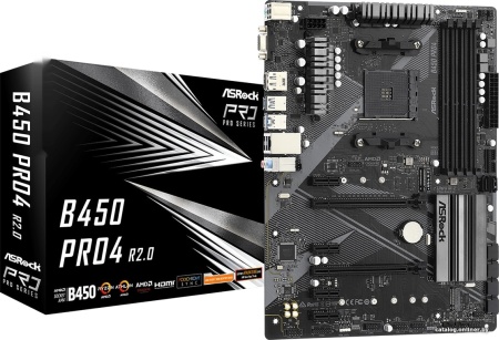 Материнская плата ASRock B450 PRO4 R2.0