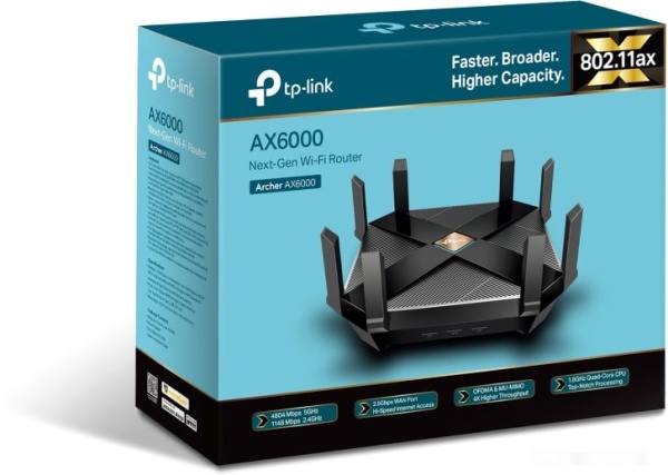 Маршрутизатор TP-LINK Archer AX6000