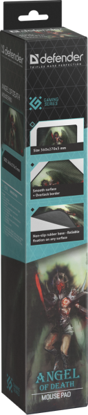 Коврик Defender Angel of Death M 360x270x3 мм
