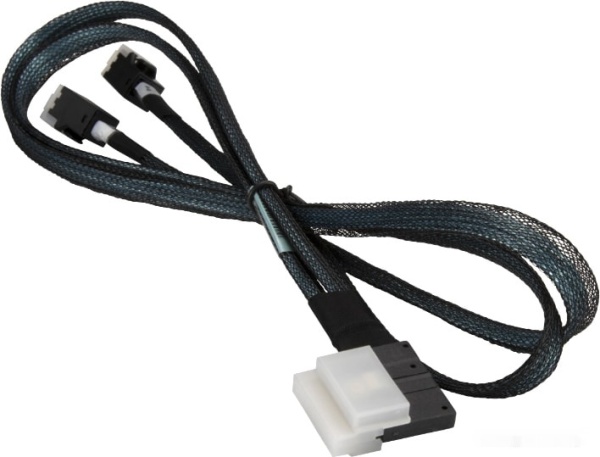 Кабель Slimline SAS x8 to 2x Mini SAS HD Supermicro CBL-SAST-0826